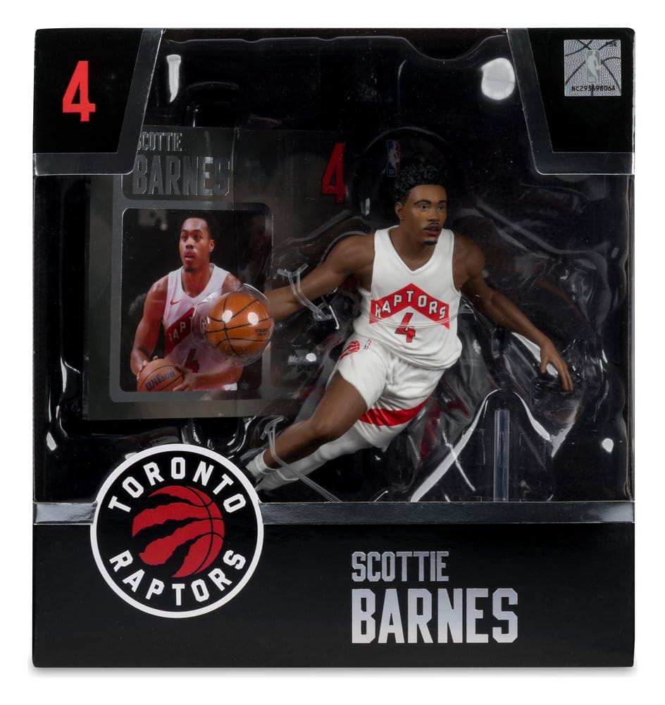 NBA SPORTSPICKS SCOTTIE BARNES (TORONTO RAPTORS) POSED Figura