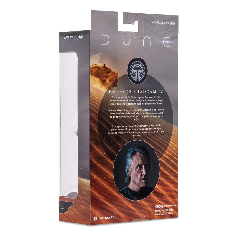 Dune: parte dos Figura Emperor Shaddam IV 18 cm