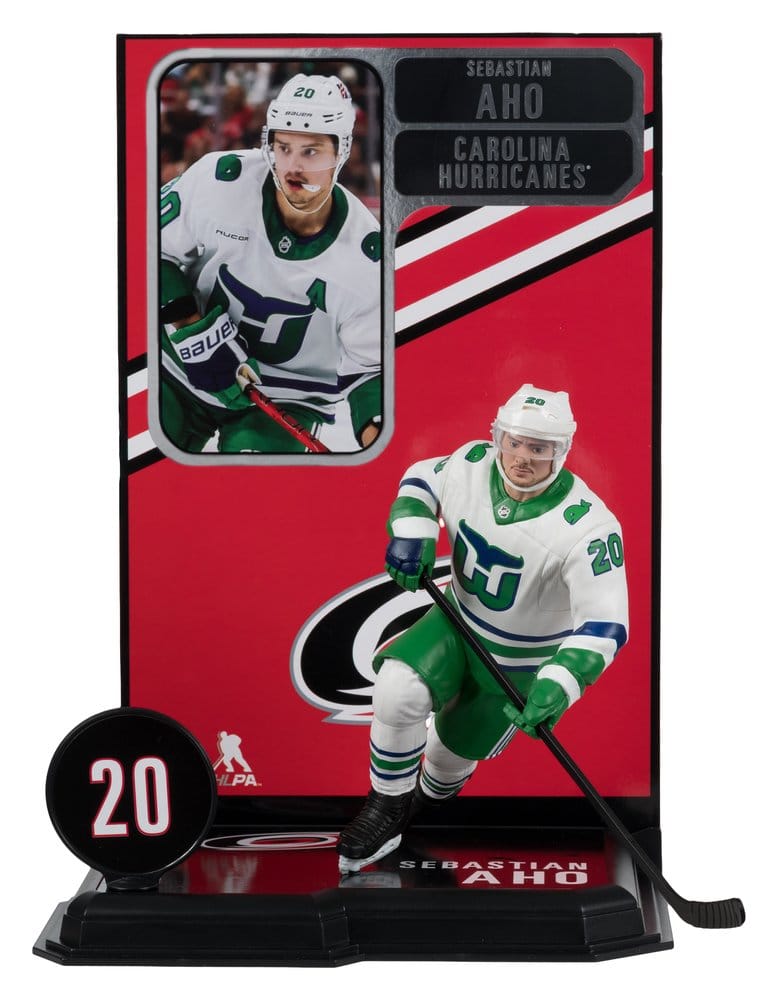 Figura NHL McFarlane SportsPicks Sebastian Aho (Hartford Whalers Retro) 18 cm