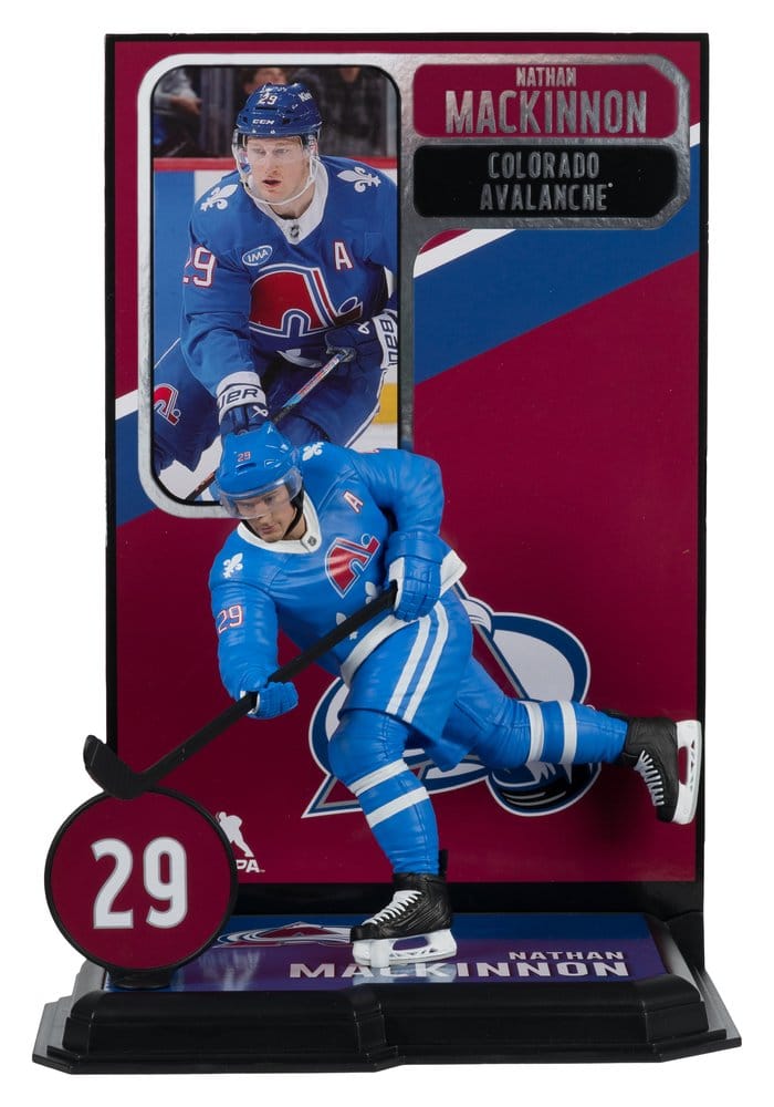 NHL McFarlane SportsPicks Figura Nathan MacKinnon (Quebec Nordiques Retro) 18 cm