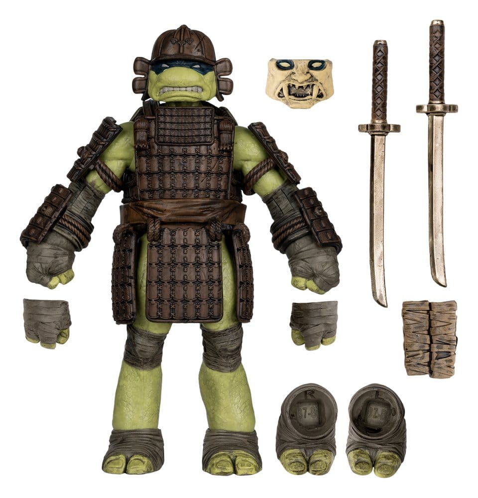 Teenage Mutant Ninja Turtles Page Punchers Figura Leonardo (Turtles in Time) 13 cm