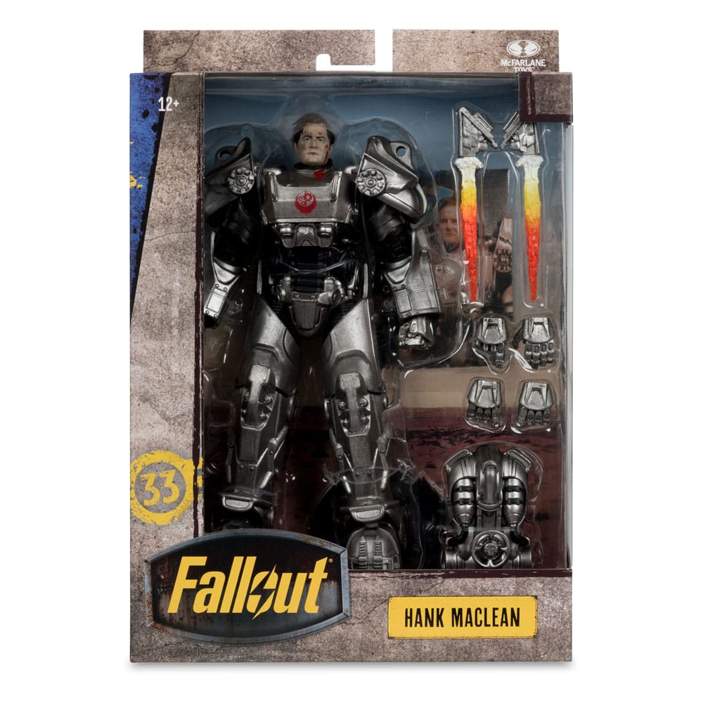 Fallout Figura Hank MacLean 19 cm