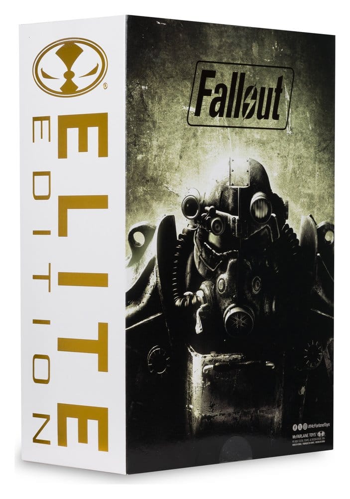 MCFARLANE ELITE EDITION 7INCH FALLOUT 3 REMAST T-45B NUKA COLA ACTION Figura