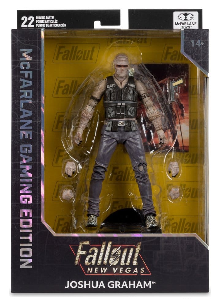 MCFARLANE GAMING EDITION 7INCH FALLOUT NEW VEGAS JOSHUA GRAHAM ACTION Figura