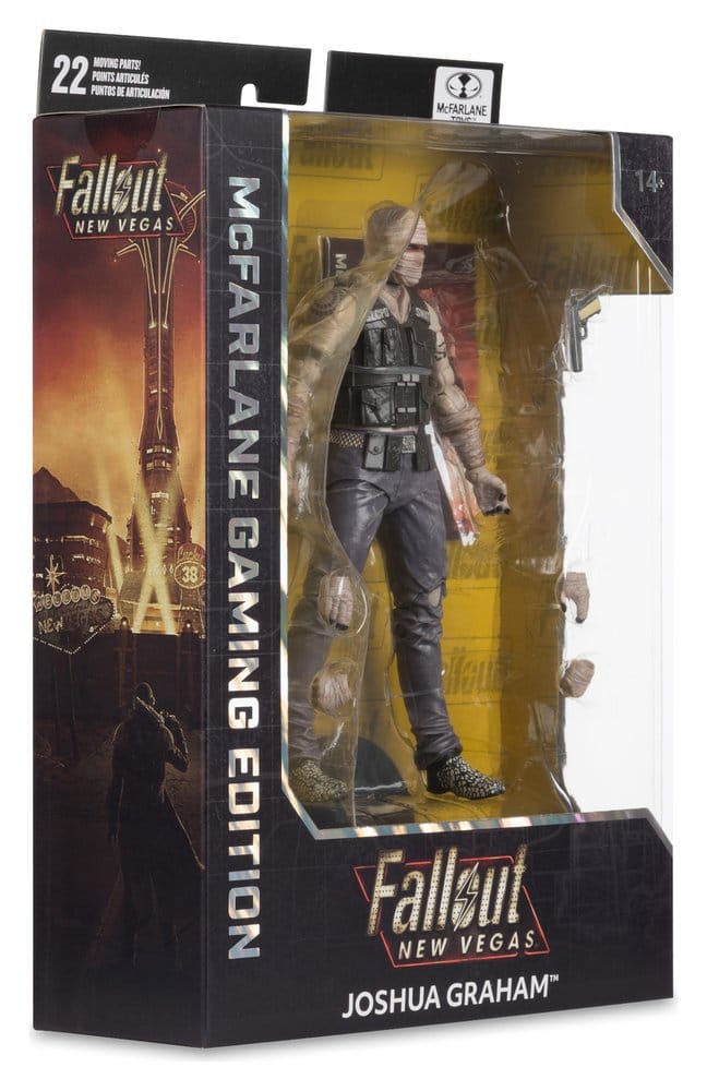MCFARLANE GAMING EDITION 7INCH FALLOUT NEW VEGAS JOSHUA GRAHAM ACTION Figura