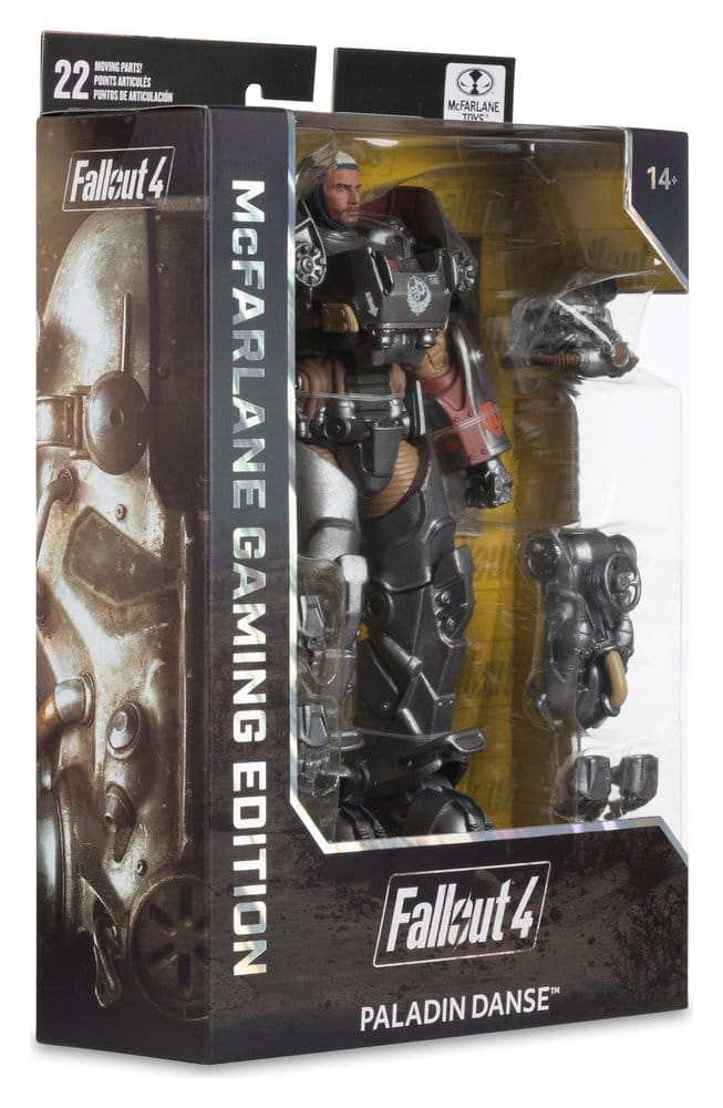 MCFARLANE GAMING ED 7INCH FALLOUT 4 T-60 PALADIN DANSE ACTION Figura