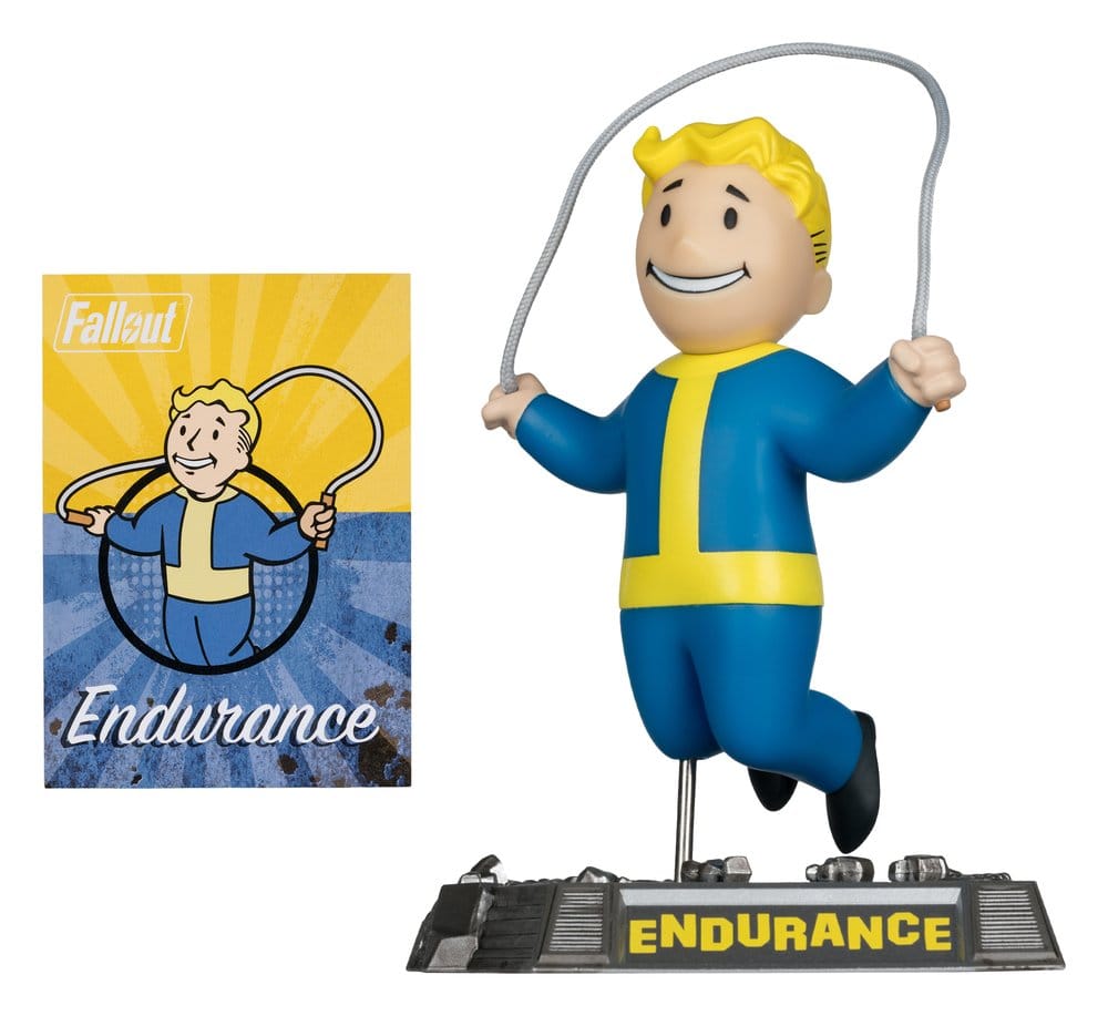 Fallout Figura Mini Vault Boy: Endurance 13 cm