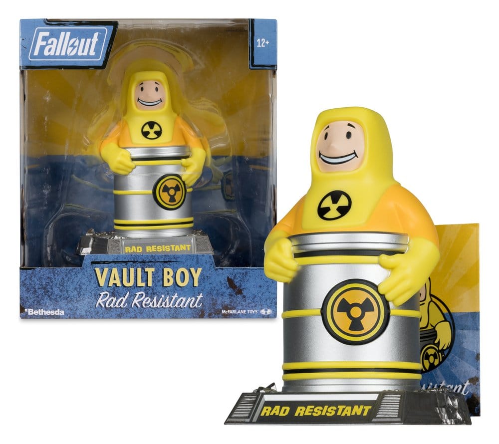 Fallout Estatua PVC Vault Boy (Rad Resistant) 14 cm