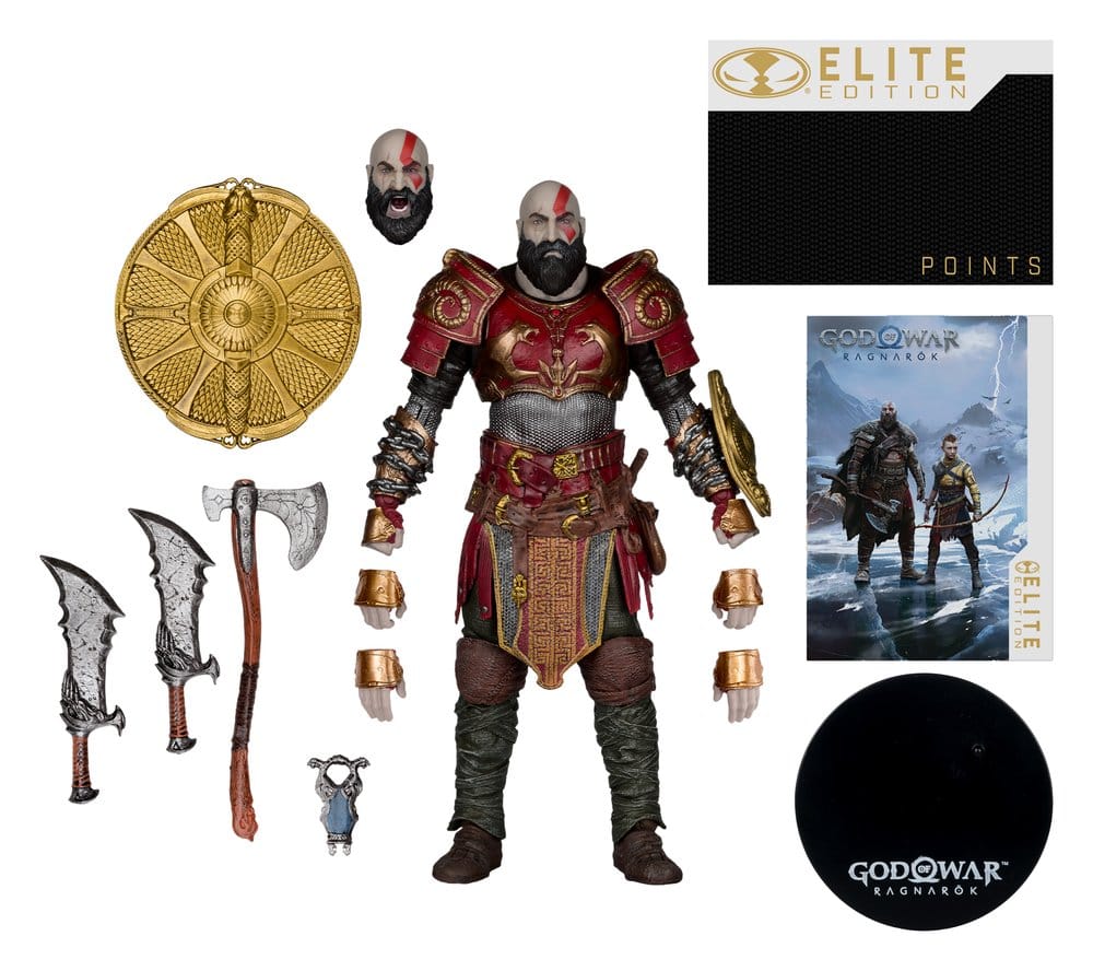 God of War McFarlane Elite Edition Figura Kratos 18 cm
