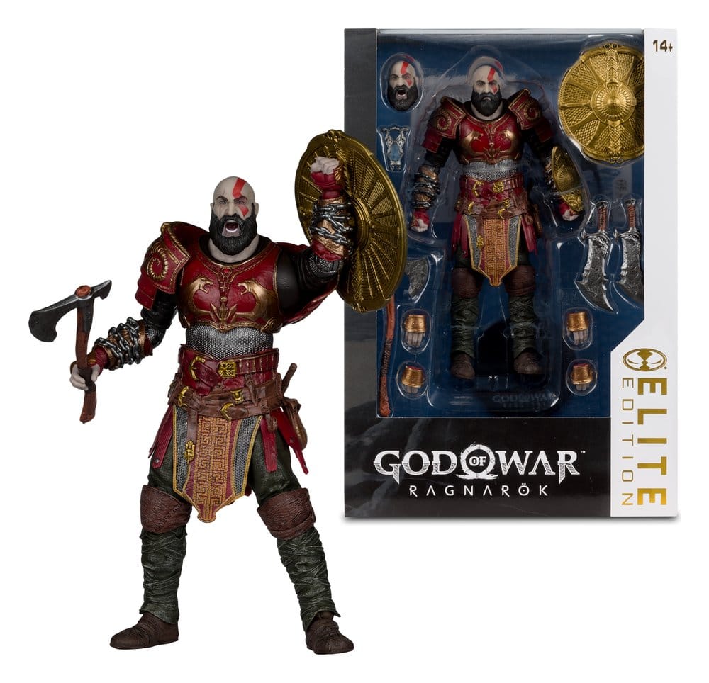 God of War McFarlane Elite Edition Figura Kratos 18 cm