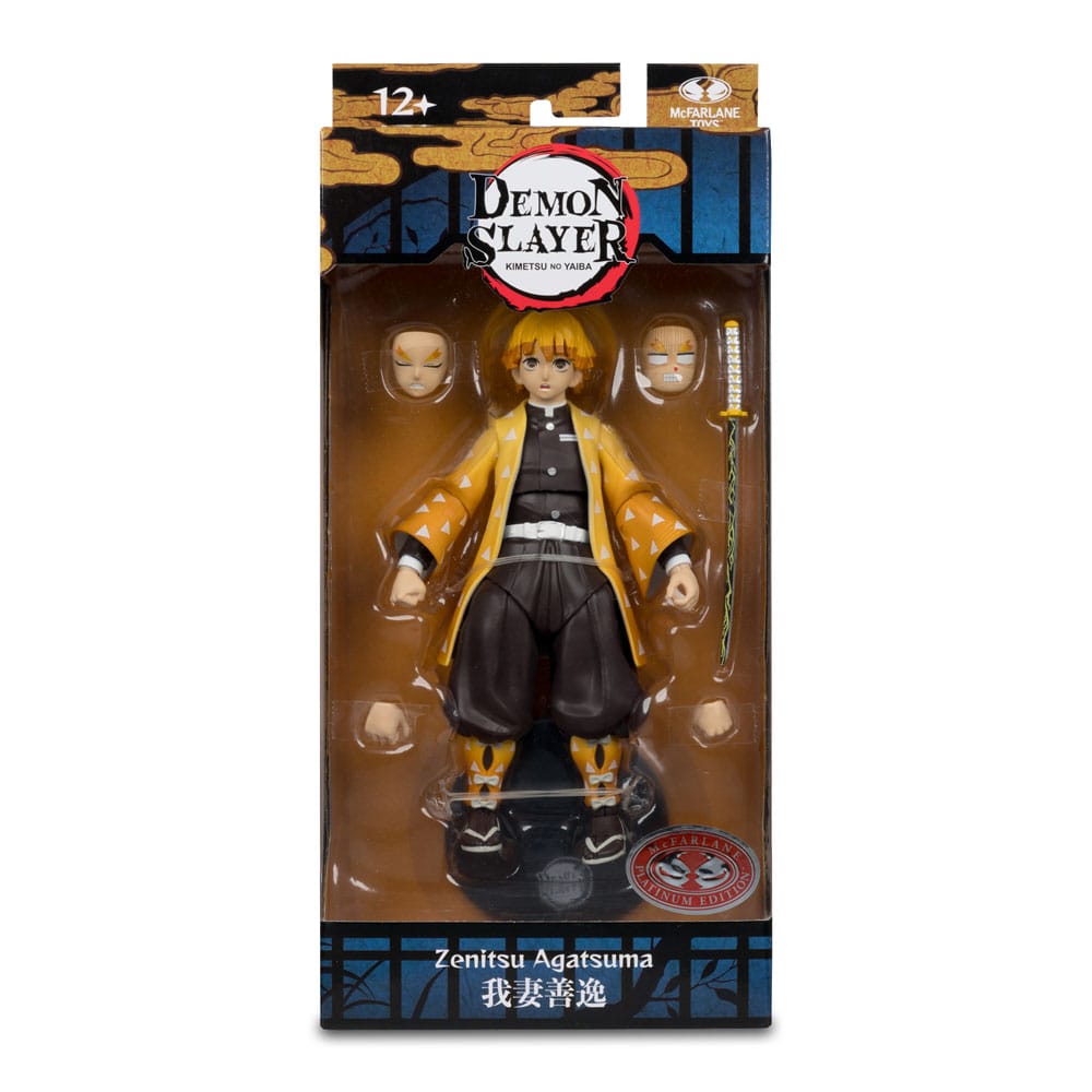 Guardianes de la noche Figura Zenitsu Agatsuma Plantinum Edition 15 cm
