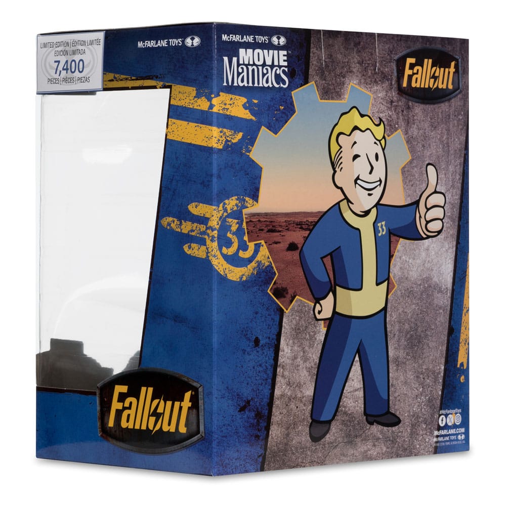 Fallout Figura Movie Maniacs Vault Boy Version 3 14 cm