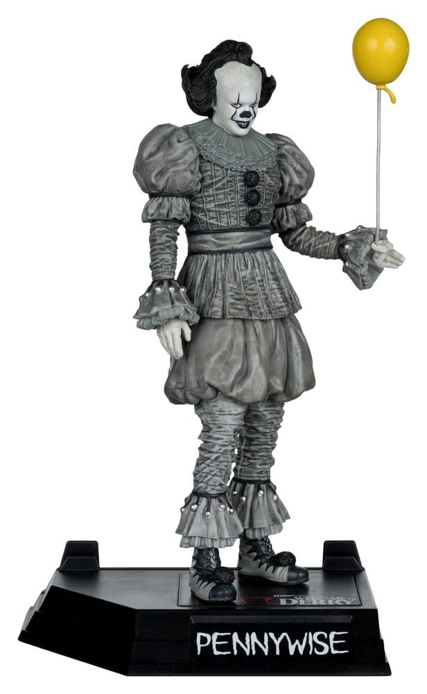 It Welcome to Derry Movie Maniacs Figura Pennywise (Black &amp; White) 16 cm