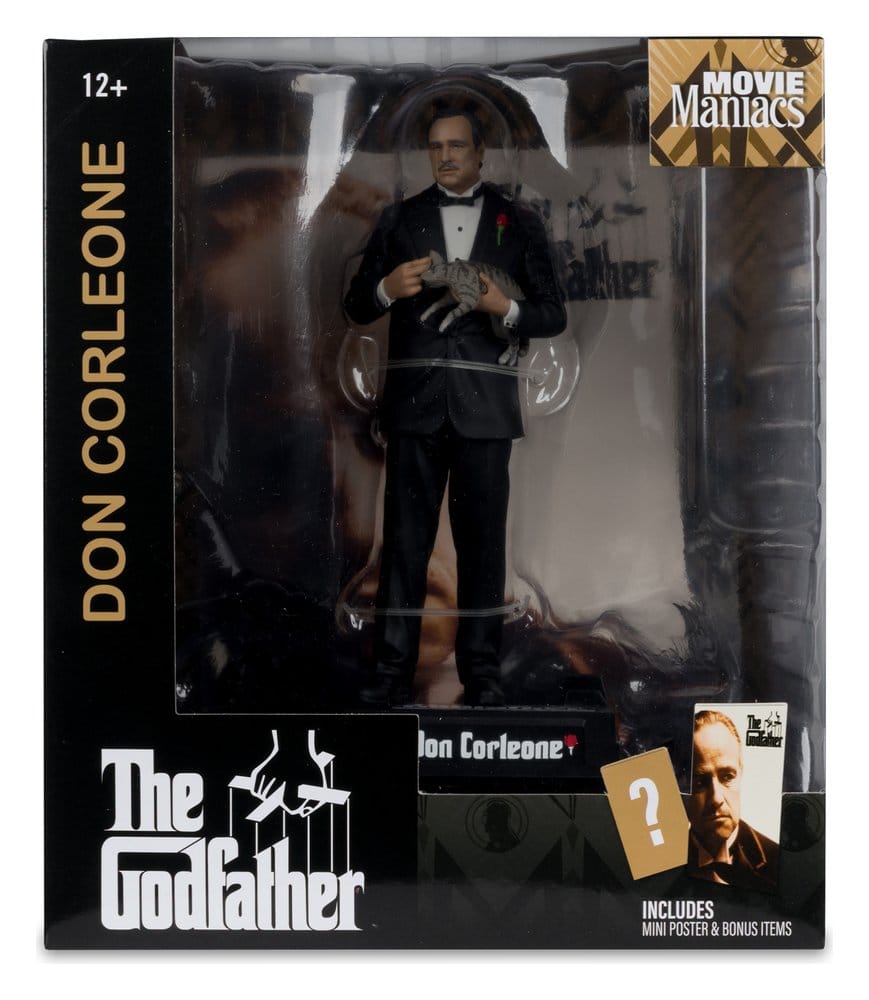 El Padrino Movie Maniacs Figura Don Corleone 17 cm