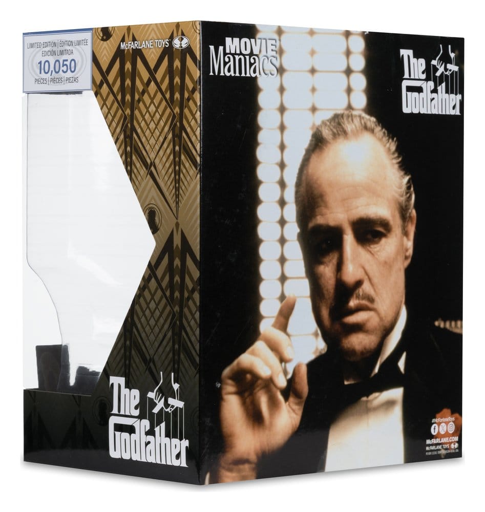 El Padrino Movie Maniacs Figura Don Corleone 17 cm