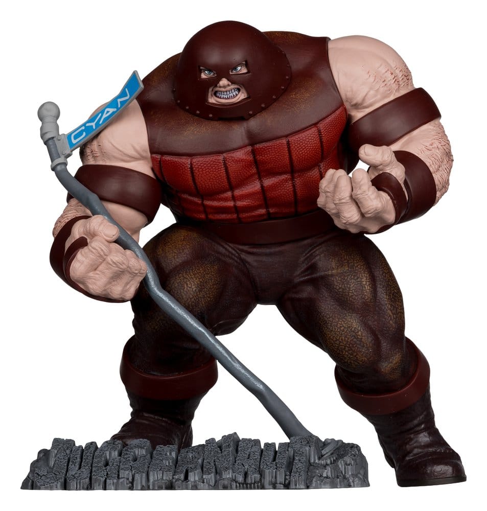 Marvel Collection Estatua PVC 1/10 Gambit The Juggernaut (Spider-Man #16) Gold Label 17 cm