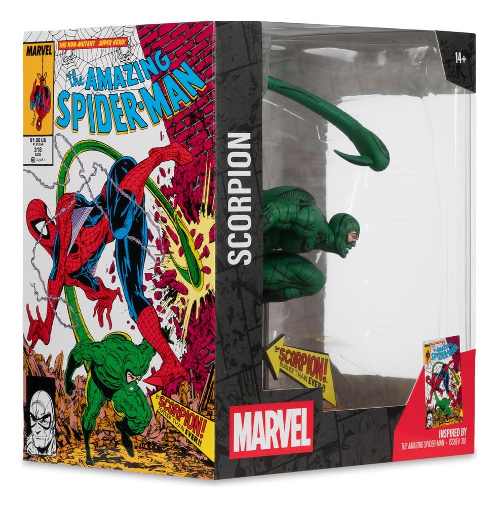 Marvel Collection Figura PVC 1/10 Scorpion (The Amazing Spider-Man #318) 17 cm