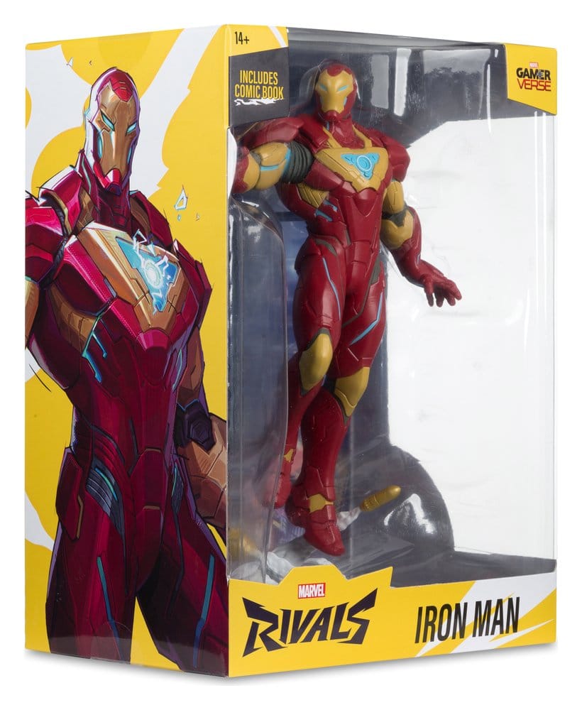 Marvel Rivals Collection Gamerverse Figura 1/6 Iron Man (Platinum Edition) 28 cm