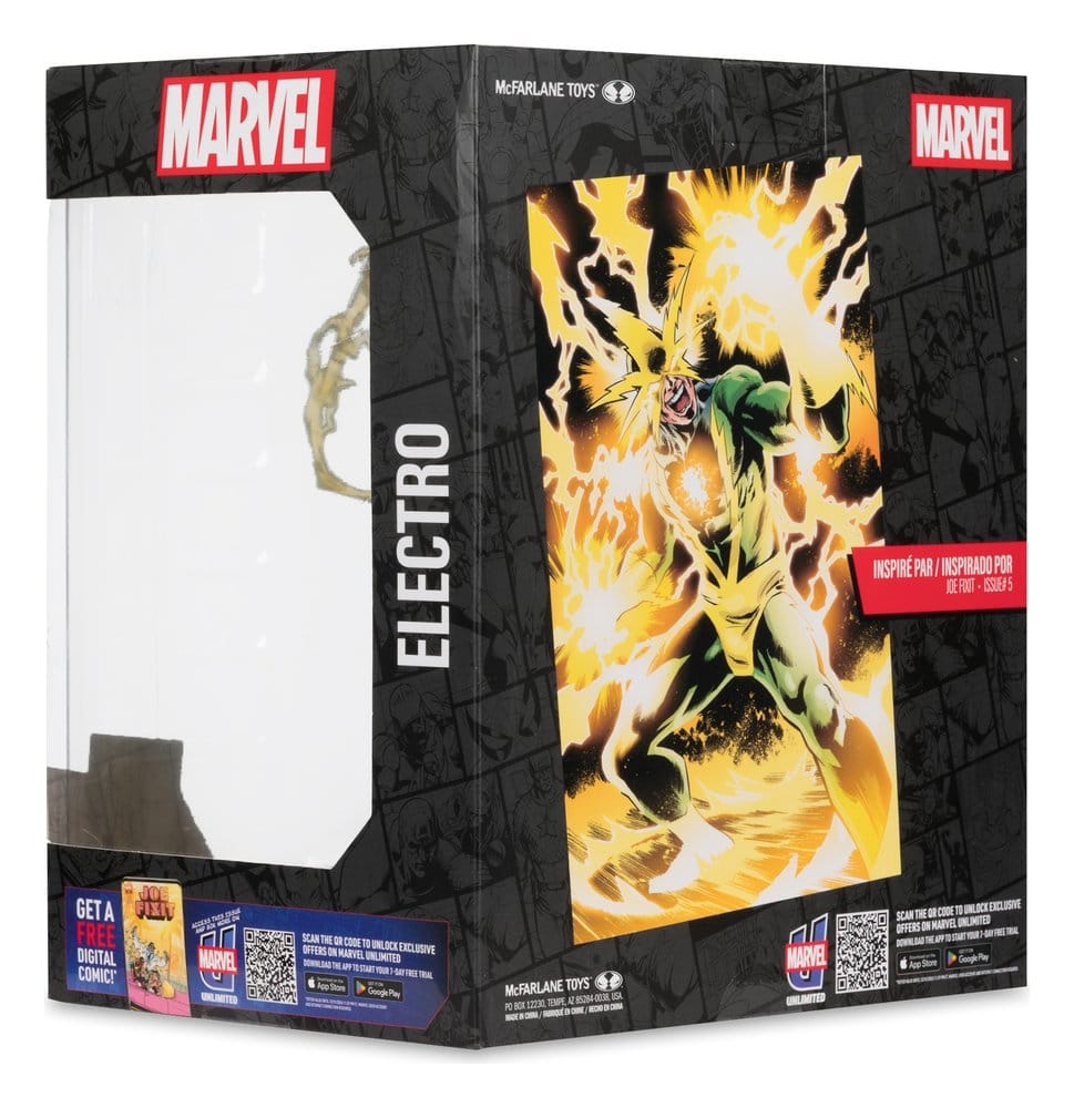 Marvel 1/10 Scale Estatua Electro (Joe Fixit #5) 19 cm