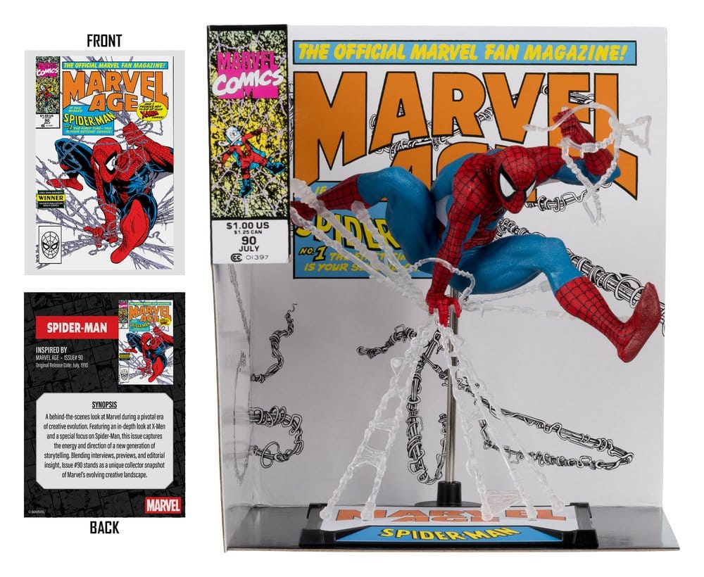 Marvel Estatua PVC 1/10 Spider-Man (Marvel Age #90) 18 cm