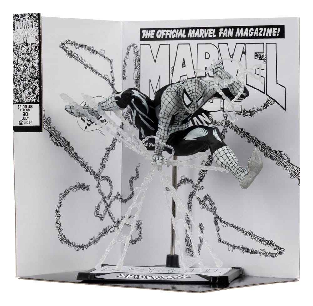 Marvel Estatua PVC 1/10 Spider-Man (Marvel Age #90) (Line Art) 18 cm Frikytopia