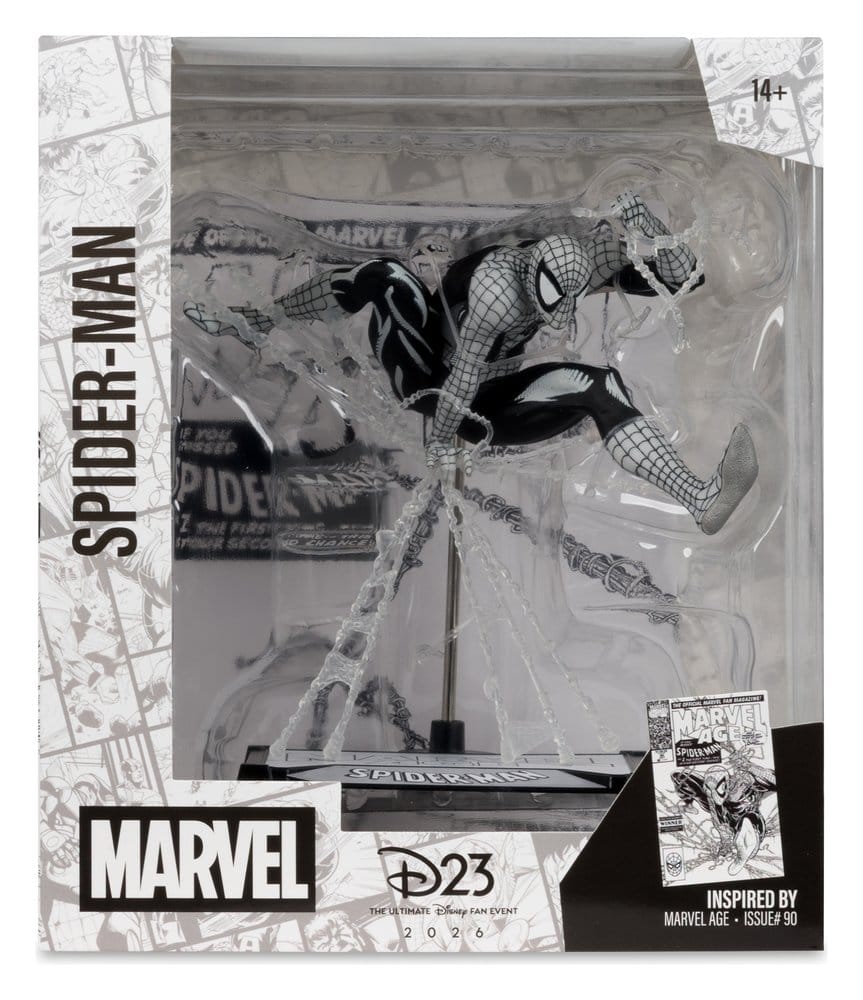 Marvel Estatua PVC 1/10 Spider-Man (Marvel Age #90) (Line Art) 18 cm