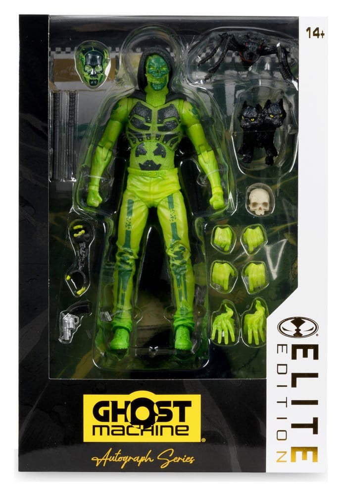 Ghost Machine McFarlane Elite Edition Figura Deluxe Geiger 18 cm