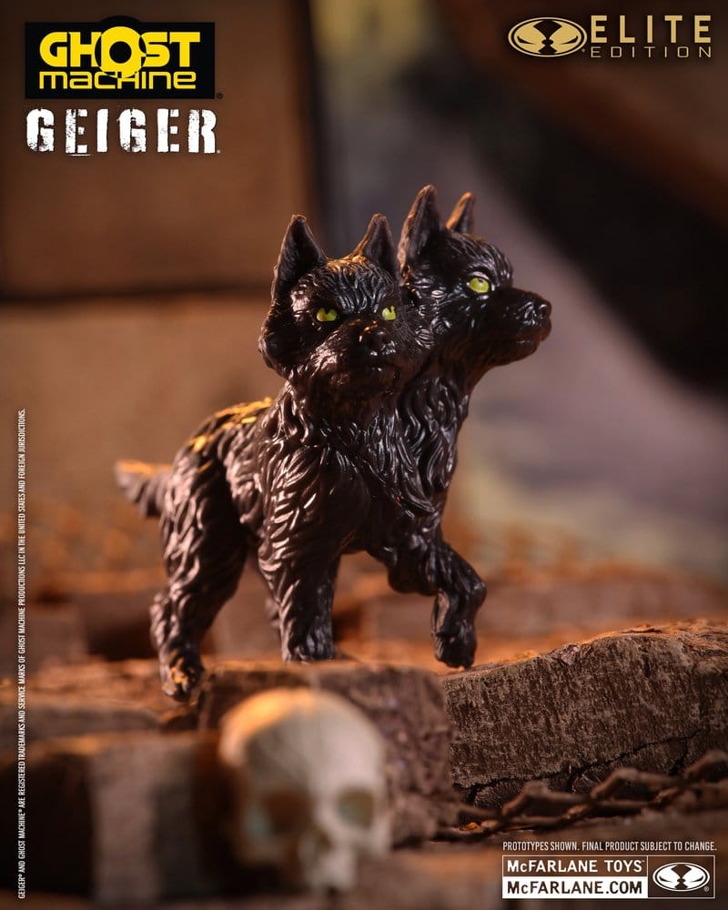 Ghost Machine McFarlane Elite Edition Figura Deluxe Geiger 18 cm
