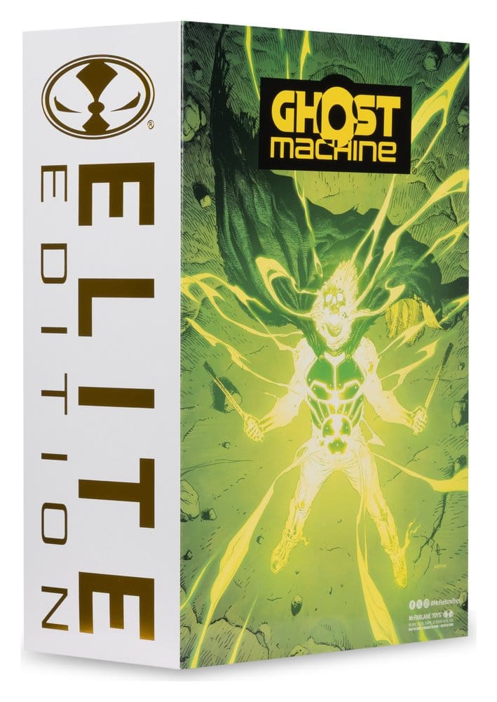 Ghost Machine McFarlane Elite Edition Figura Deluxe Geiger 18 cm