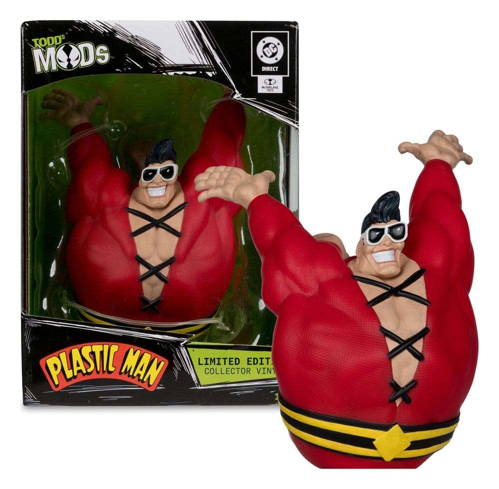 DC Direct Todd's Mods Figura de vinilo Plastic Man 10 cm (Edición Limitada)