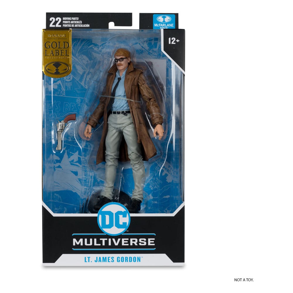 Batman Year One (Part 4) DC Multiverse Figura Tenente James Gordon (Gold Label) 18 cm