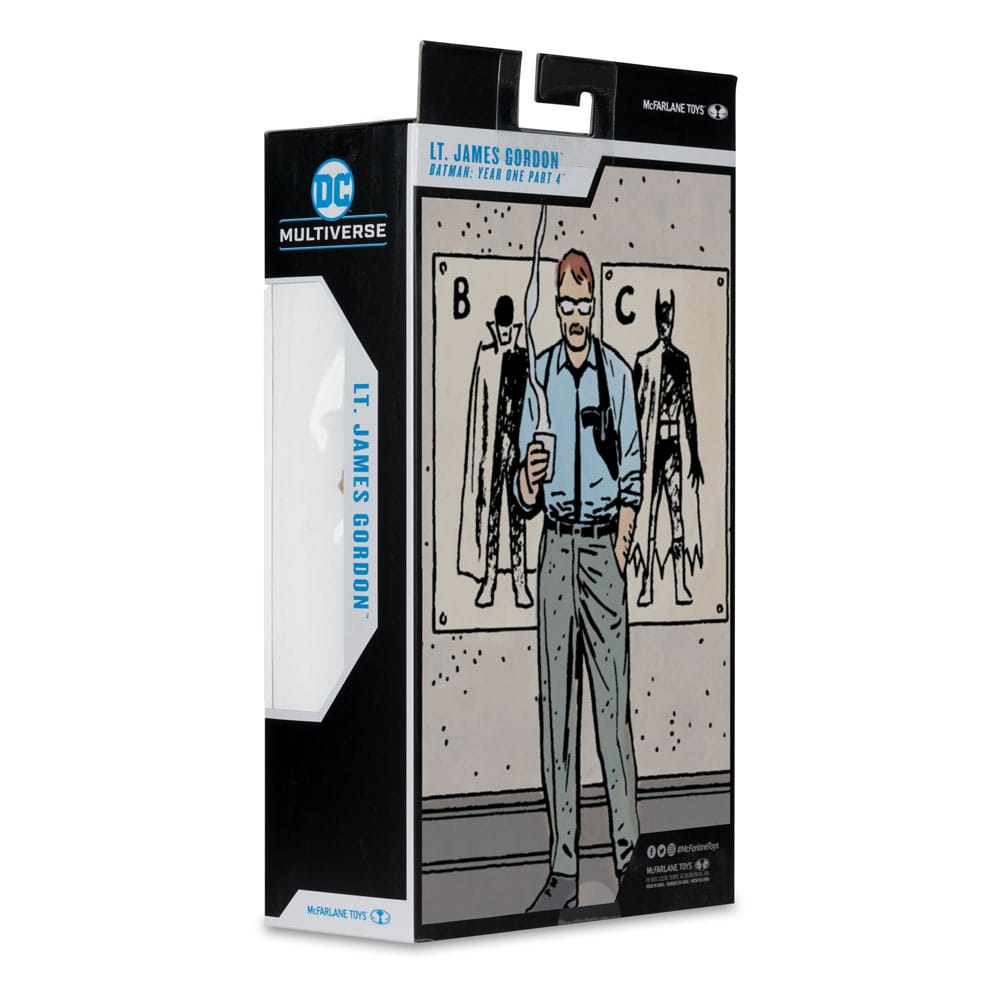 Batman Year One (Part 4) DC Multiverse Figura Tenente James Gordon (Gold Label) 18 cm