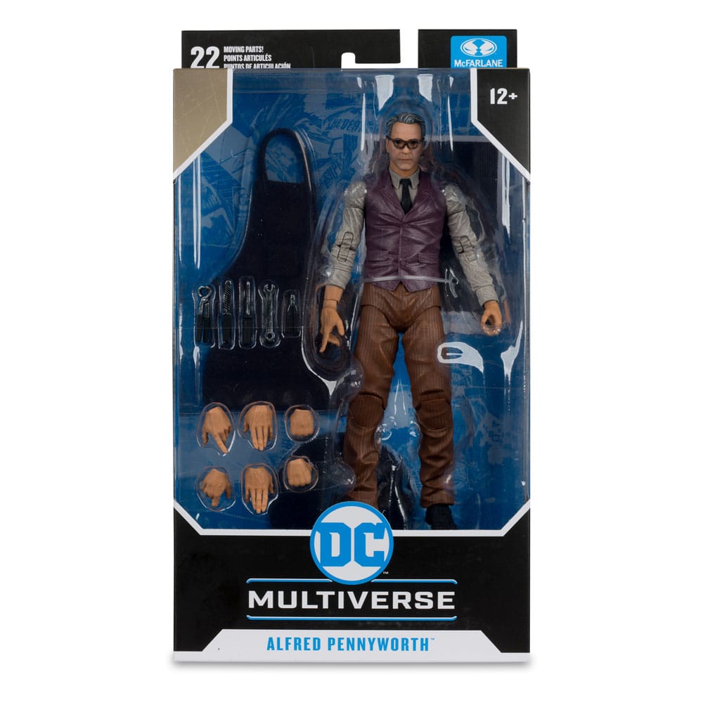 Batman v Superman: Amanhecer da Justiça DC Multiverse Figura Alfred Pennyworth 18 cm