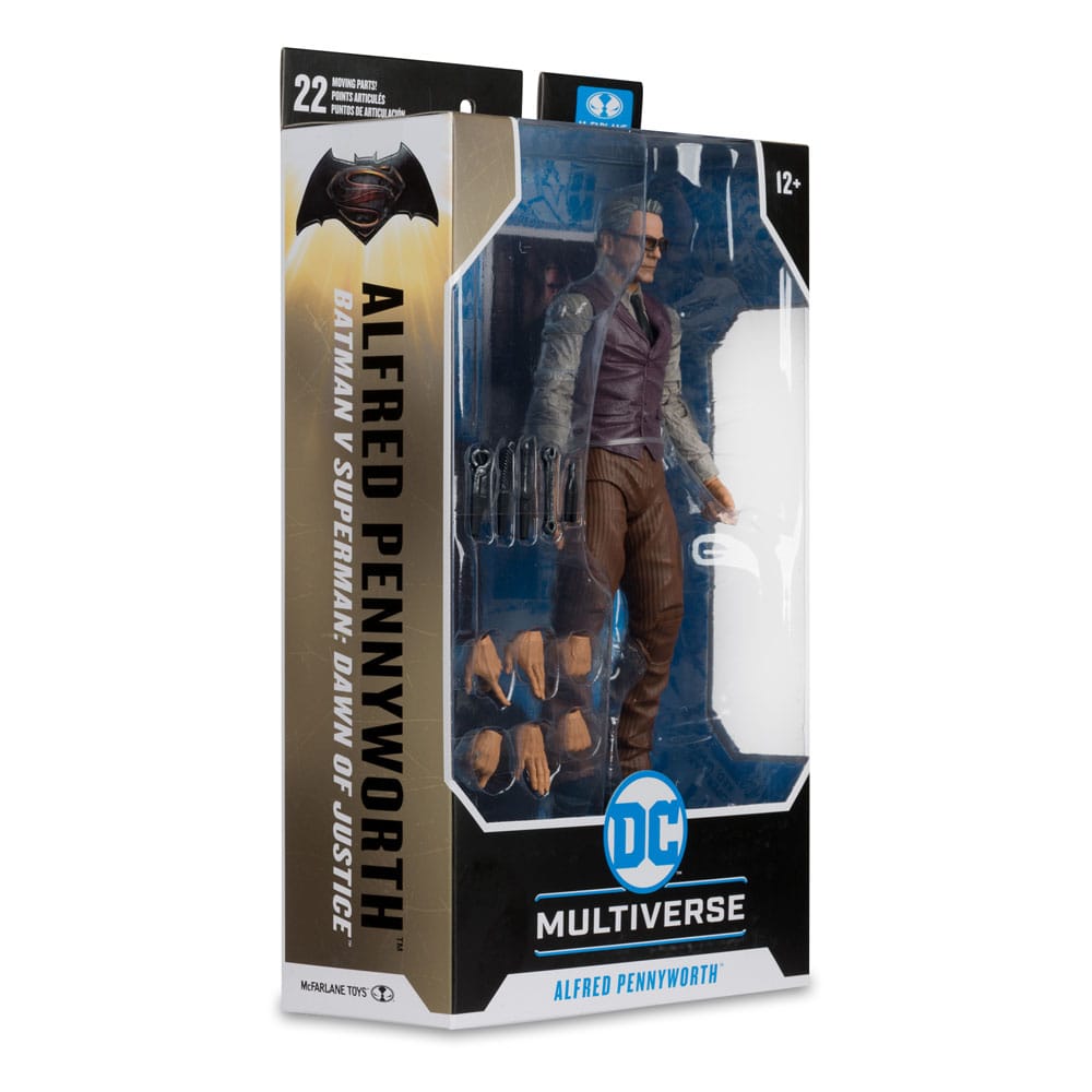 Batman v Superman: Amanhecer da Justiça DC Multiverse Figura Alfred Pennyworth 18 cm
