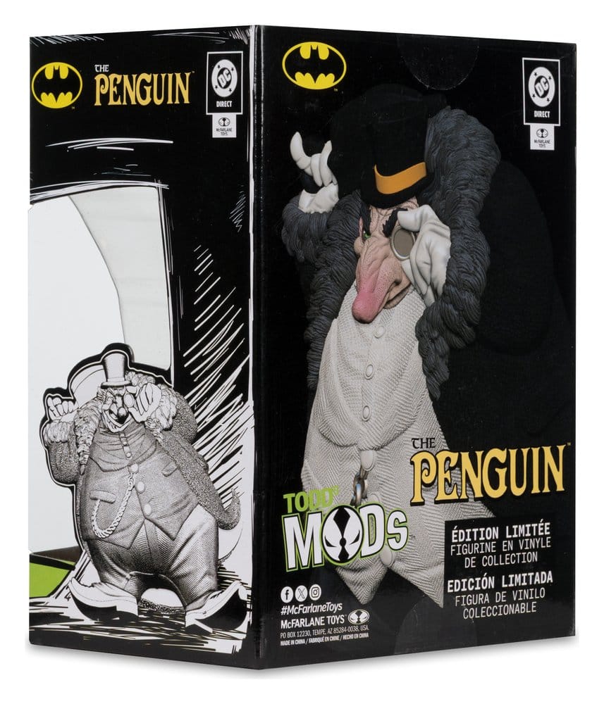 DC Direct Todd's Mods Figura de vinilo The Penguin 9 cm (Edición Limitada)
