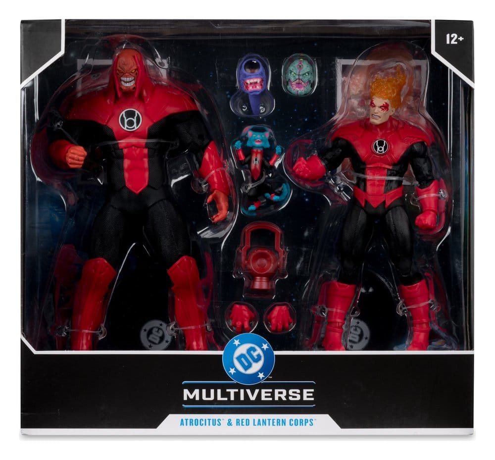 DC Multiverse pack de 2 Figuras Atrocitus and Red Lantern Corps (Green Lantern) 18 cm