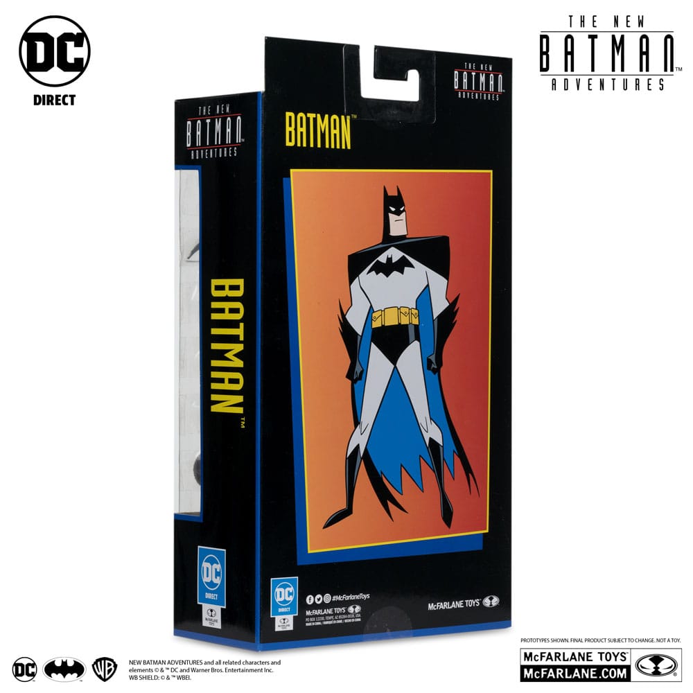The New Batman Adventure DC Direct 1/6 Figura Batman (Silver) 15 cm