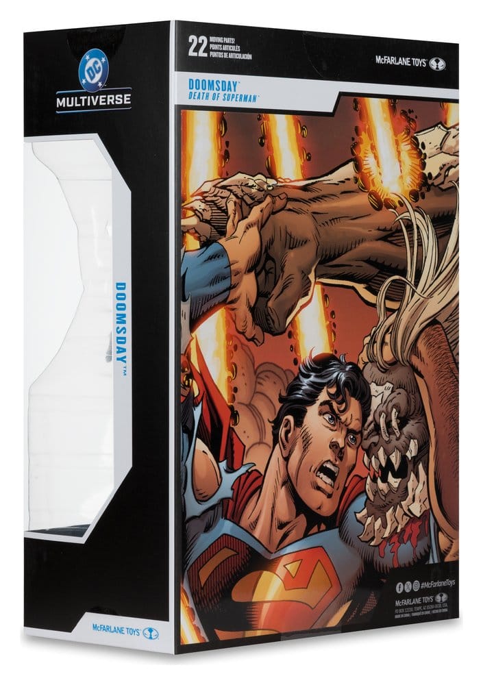 DC COLLECTOR MEGAFIG DOOMSDAY DEATH OF SUPERMAN ACTION Figura