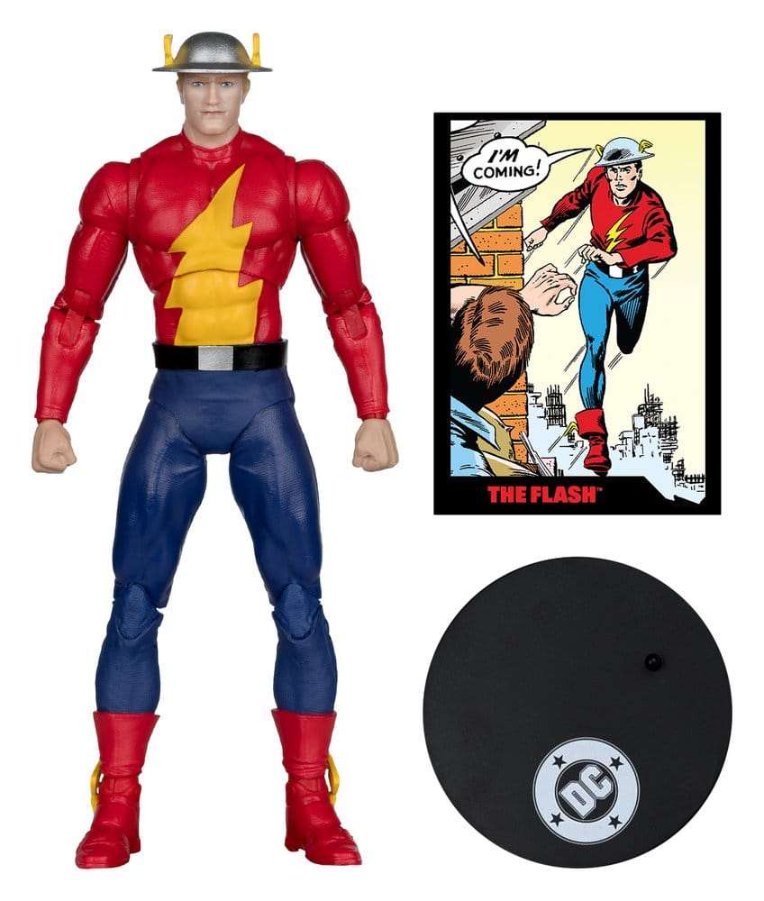 DC Direct  Page Punchers Figura The Flash Jay Garrick (The Flash #123) (Red Platinum Edition) 18 cm