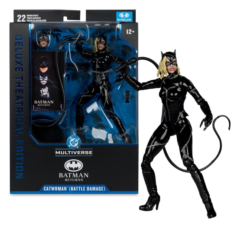 DC Multiverse Figura Catwoman (Battle Damage) (Batman Returns) Deluxe Theatrical Edition 18 cm