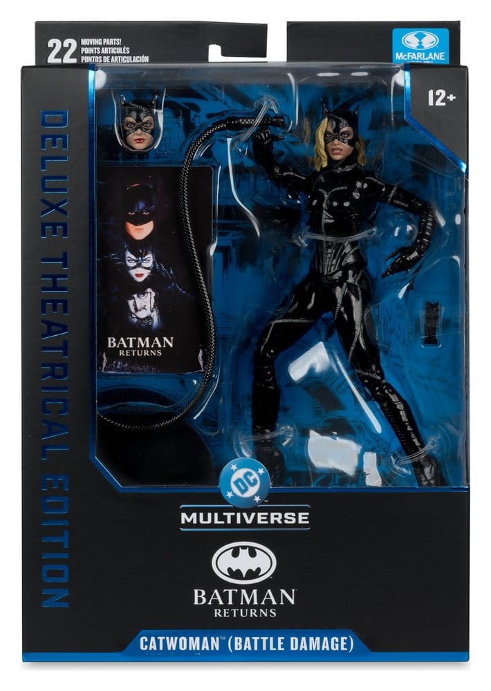 DC Multiverse Figura Catwoman (Battle Damage) (Batman Returns) Deluxe Theatrical Edition 18 cm