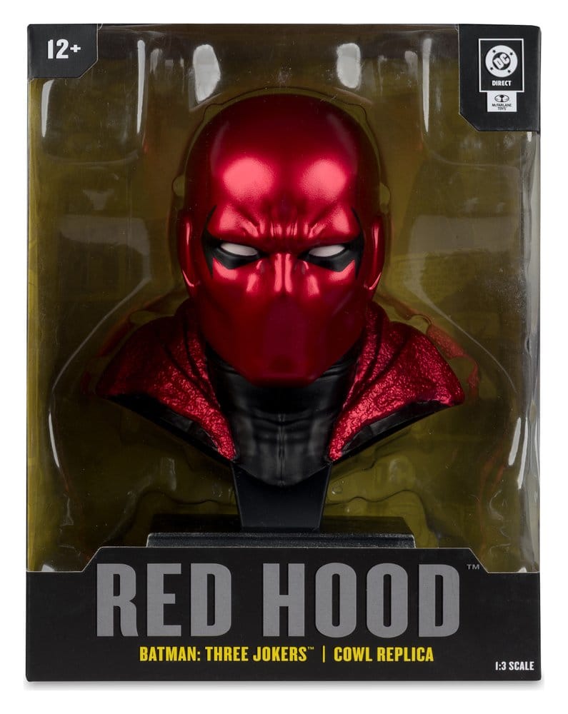 DC Direct Réplica 1/3 Red Hood Cowl (Batman: Three Jokers) 18 cm&nbsp;