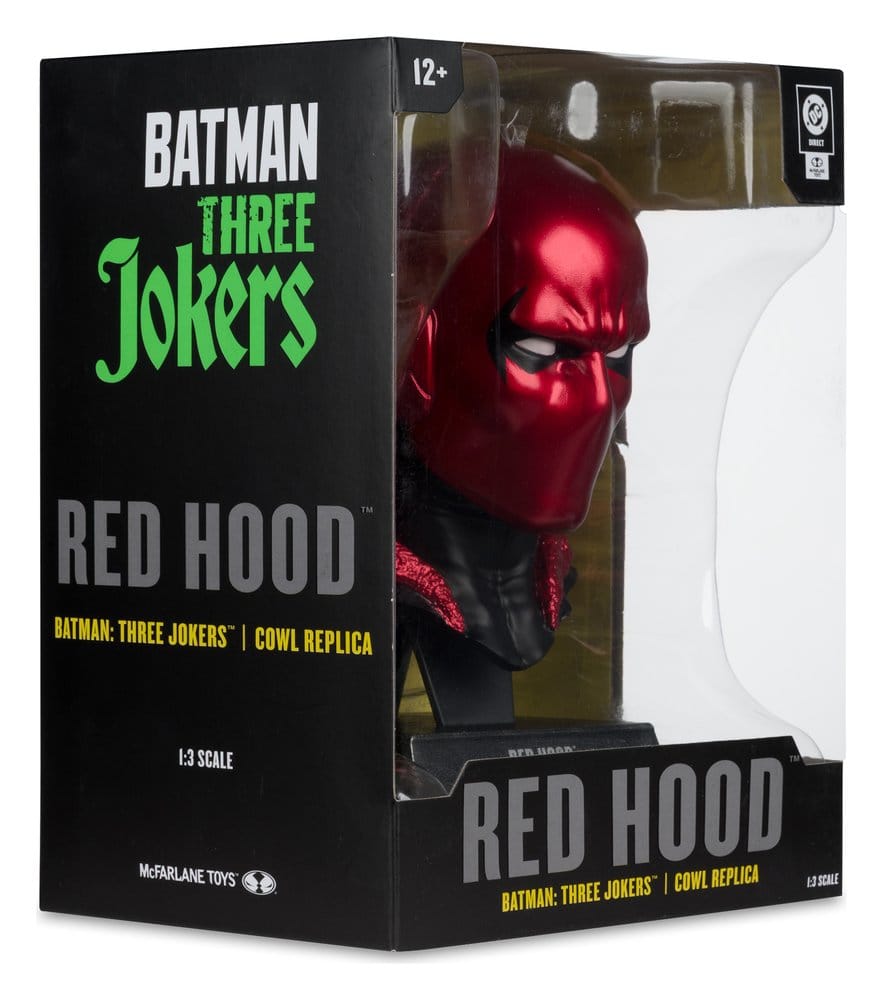 DC Direct Réplica 1/3 Red Hood Cowl (Batman: Three Jokers) 18 cm&nbsp;
