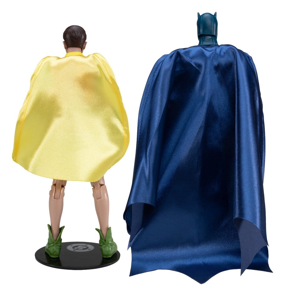 DC MCFARLANE COLLECTOR ED BATMAN 1966 BATMAN AND ROBIN 2‑PK ACTION Figura