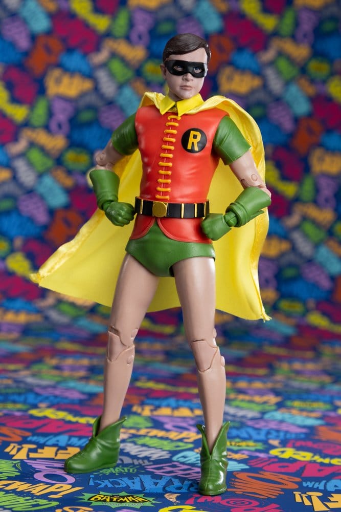 DC MCFARLANE COLLECTOR ED BATMAN 1966 BATMAN AND ROBIN 2‑PK ACTION Figura