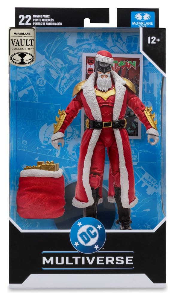 DC Multiverse McFarlane Vault Collection Figura Batman (Red Santa Suit) 18 cm