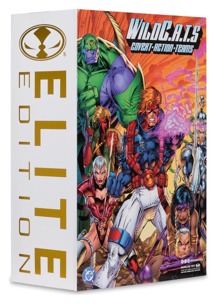 WildC.A.T.S Elite Edition Image Comic Founders Series Deluxe Figura Spartan 19 cm