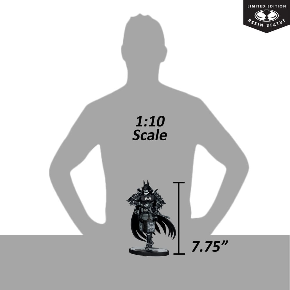 DC Direct Batman Black & White Estatua 1/10 Batman Ninja 20 cm