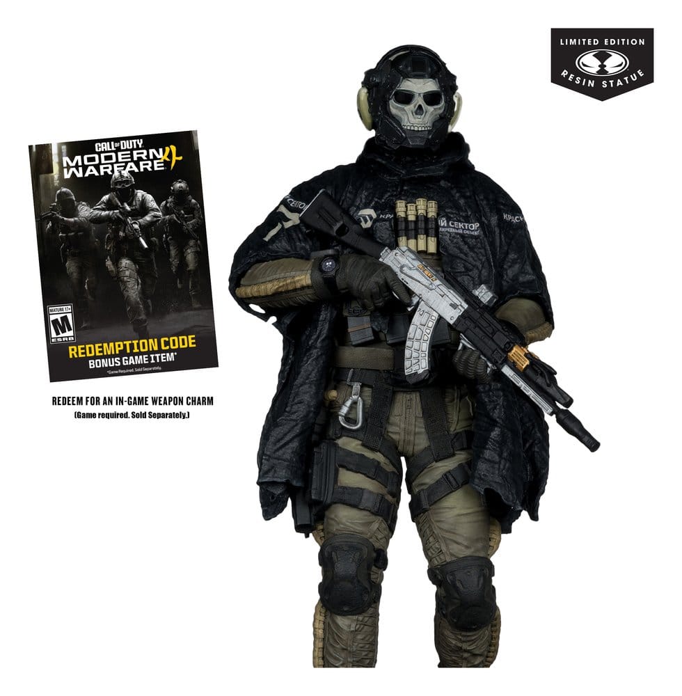 Call of Duty: Modern Warfare 4 Estátua 1/6 Ghost 32 cm