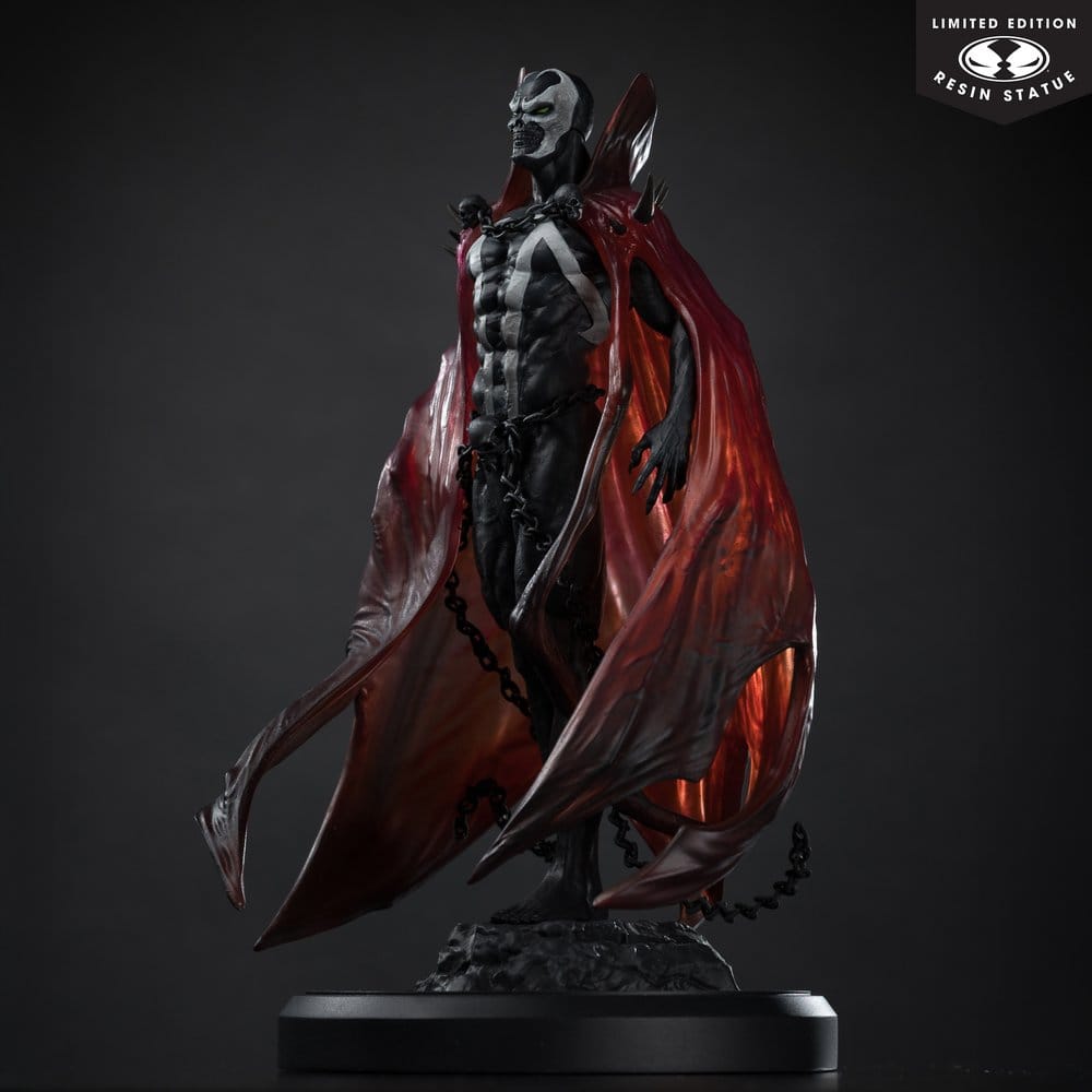 SPAWN BLACK WHITE & RED ALL OVER  SPAWN BY PUPETEER LEE RESIN Estatua